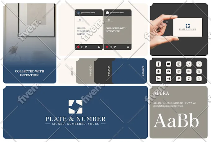 Branding kit - Plate & Number